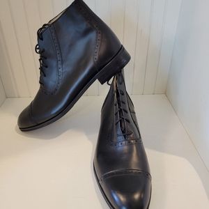 Black/Brown Ankle Dress Shoes